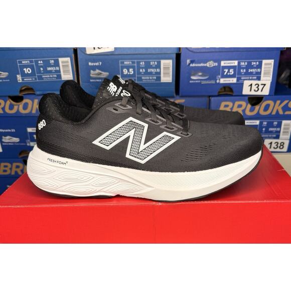 New Balance Fresh Foam X 880v15 Black White Men’s 9 D (148) main image 6